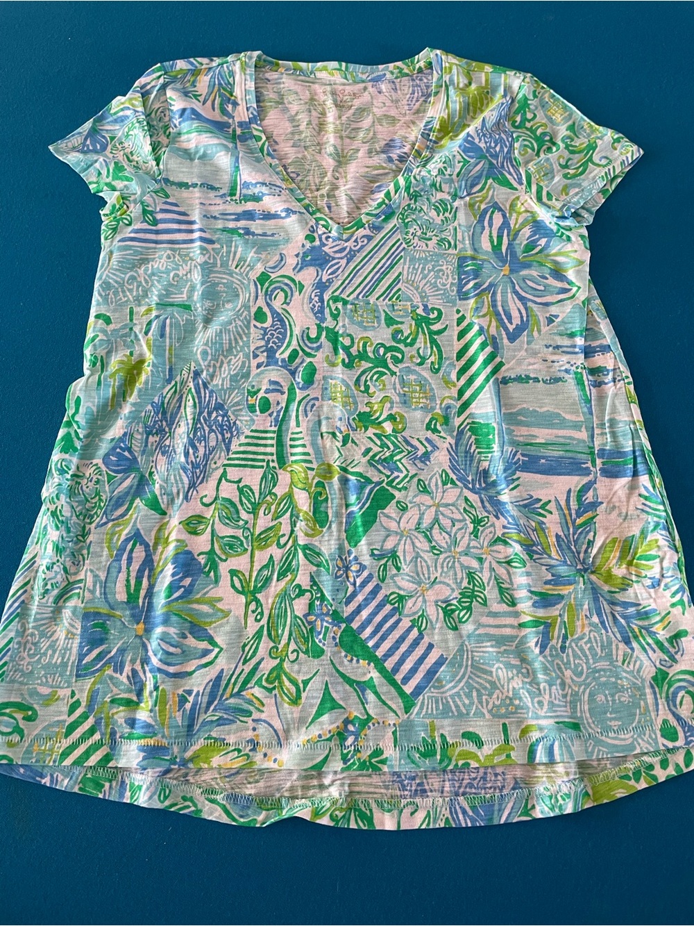 NWOT Lilly Pulitzer Etta Top XS